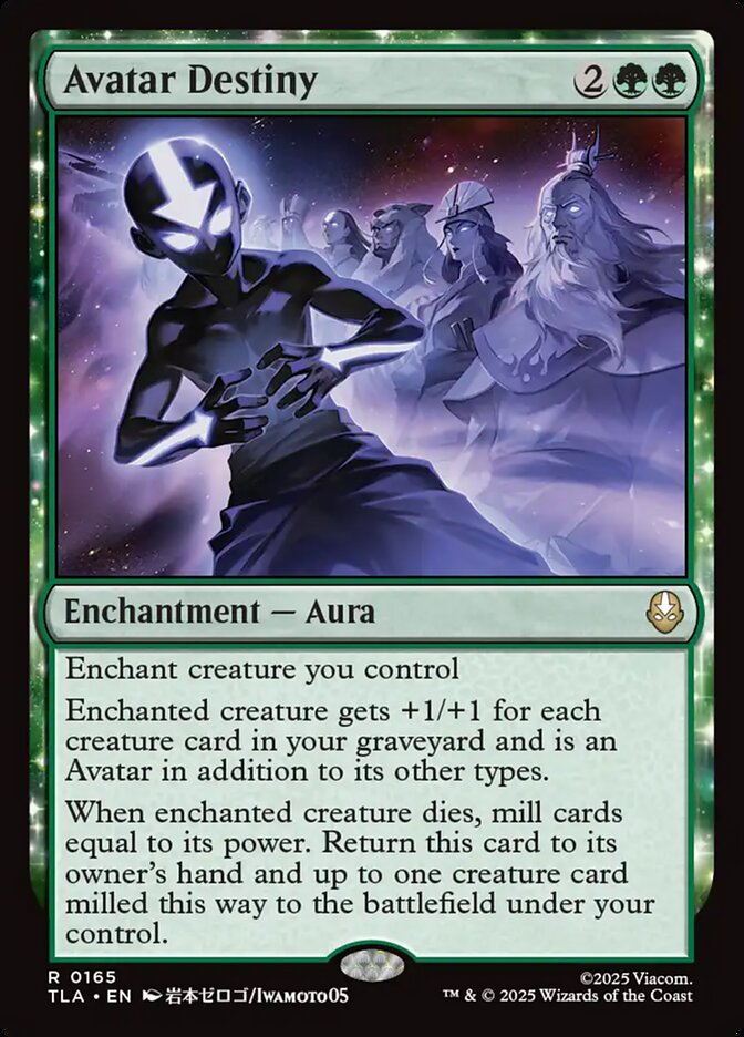 Avatar Destiny Avatar The Last Airbender #165 MTG Single Card Front
