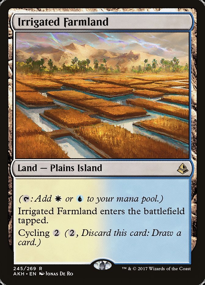 Irrigated Farmland Amonkhet #245 | Magic! The Gathering Singles