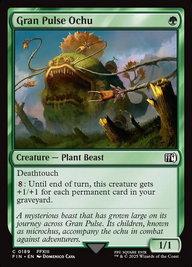 Gran Pulse Ochu Final Fantasy #189