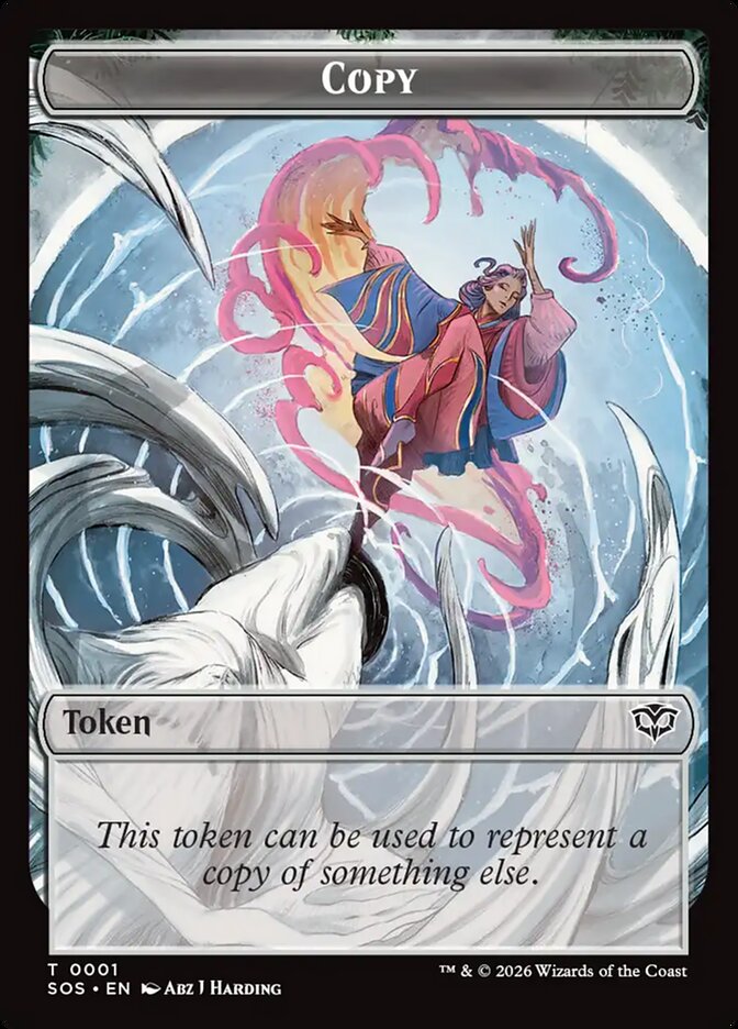 Copy Secrets of Strixhaven Token #001Card Front