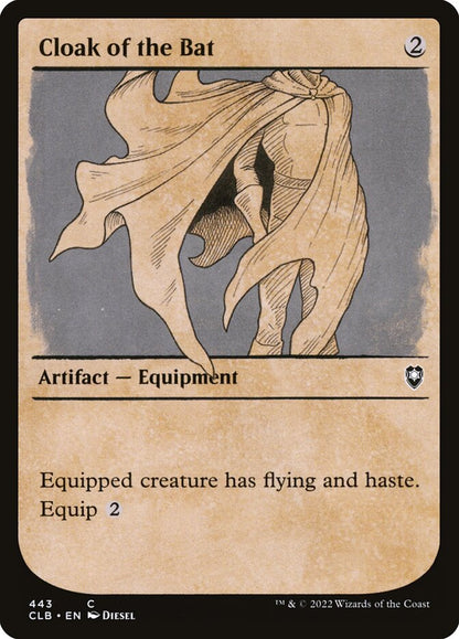 Cloak of the Bat - Commander Legends #443 Card Front