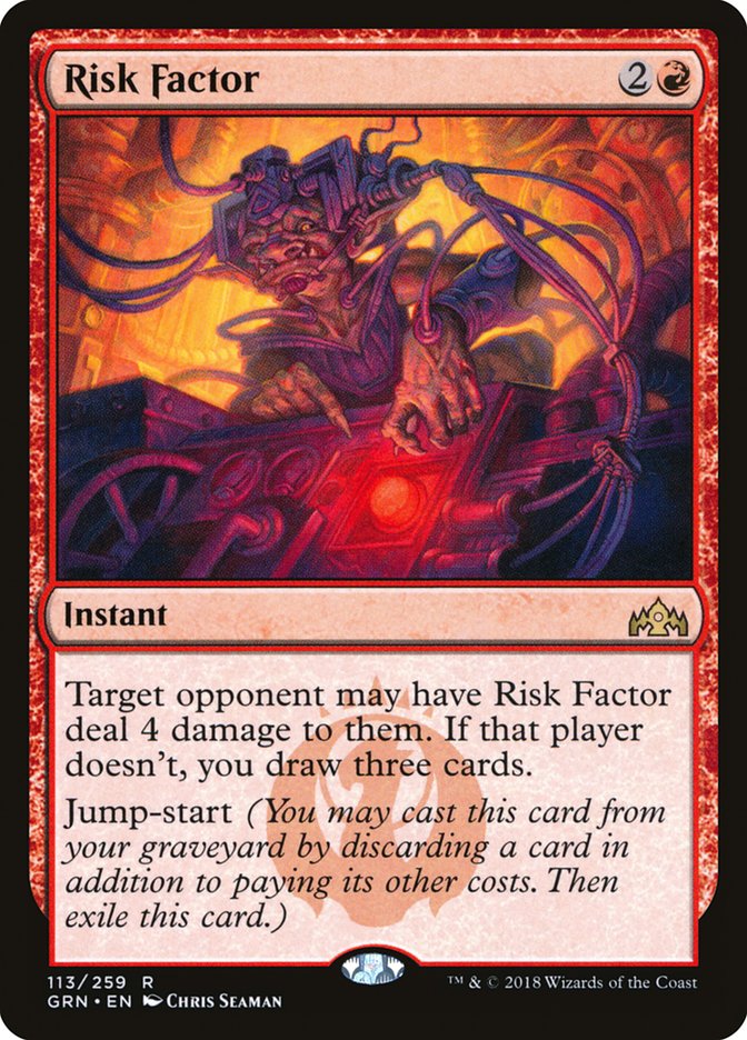 Risk Factor MTG Singles | Guilds of Ravnica #113