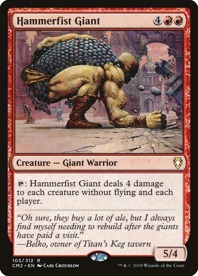 Hammerfist Giant - Commander Anthology 2 #103