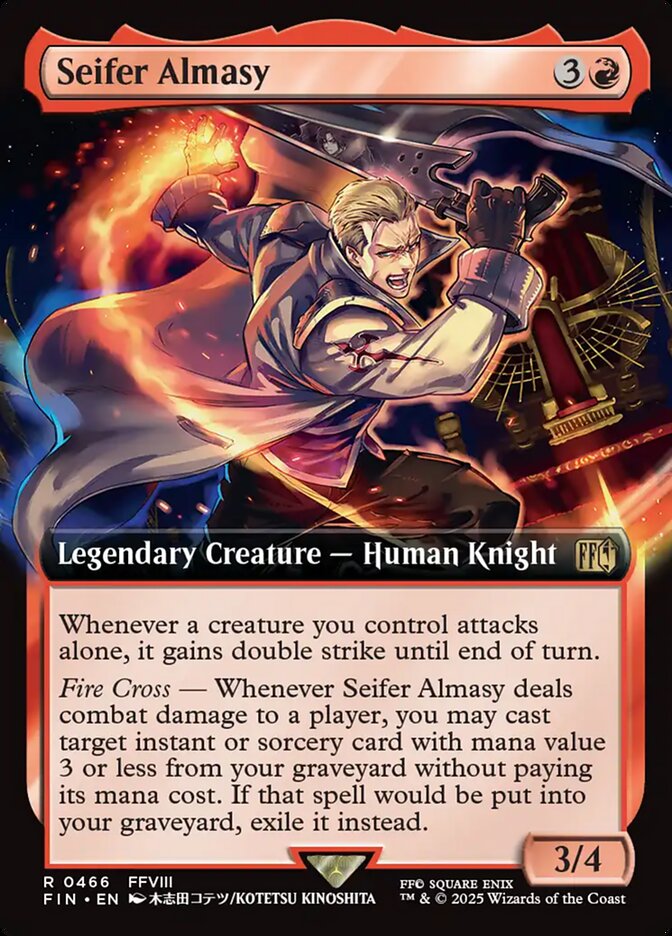 Extended Art Seifer Almasy Final Fantasy #466
