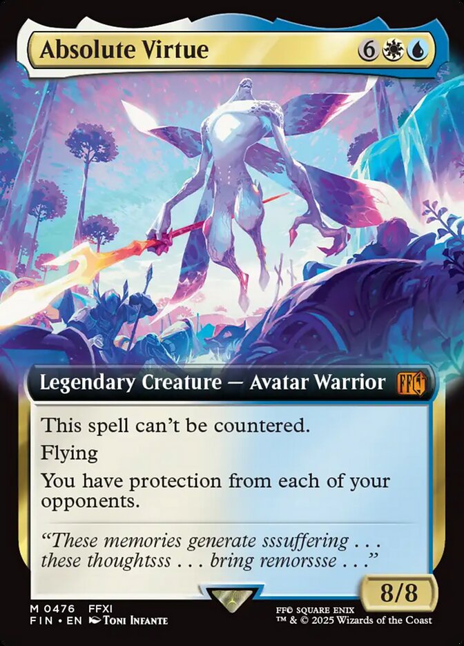 Extended Art Absolute Virtue Final Fantasy #476
