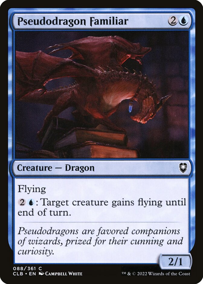 Pseudodragon Familiar - Commander Legends #088