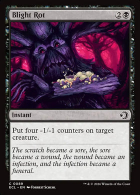 Blight Rot Lorwyn Eclipsed #089