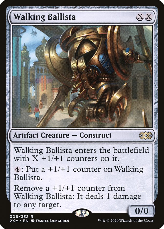 Walking Ballista Double Masters #306 Card Front