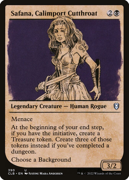 Safana, Calimport Cutthroat - Commander Legends #390
