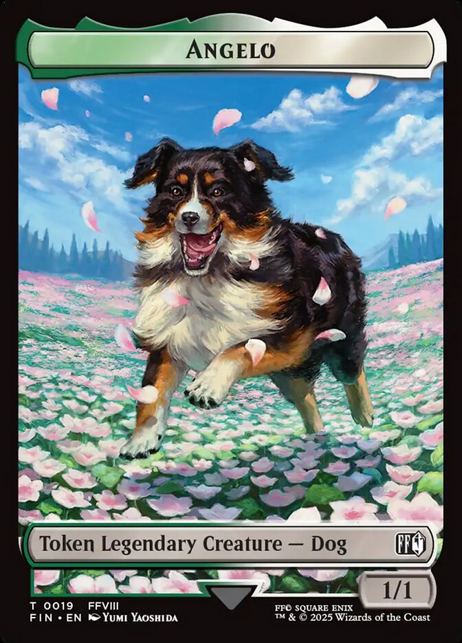 Final Fantasy Angelo Token #019 Card Front