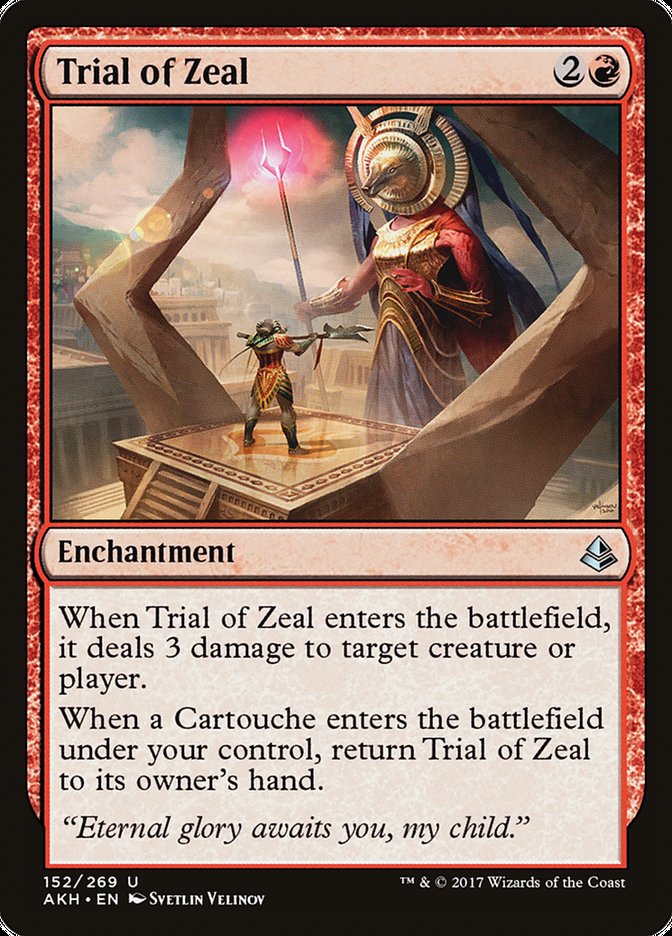 Trial of Zeal Amonkhet #152 | Magic! The Gathering Singles