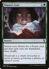 Nature's Lore - Commander Le...