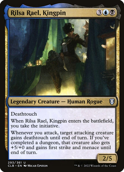 Rilsa Rael, Kingpin - Commander Legends #293 Card Front