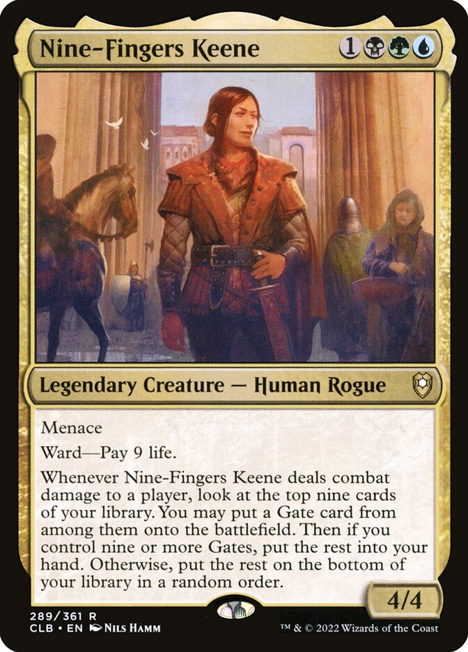 Nine-Fingers Keene - Commander Legends #289