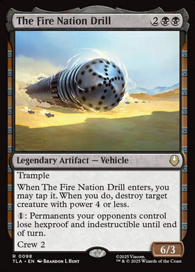 The Fire Nation Drill Avatar The...