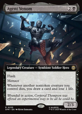 Agent Venom Extended Art - Spide...