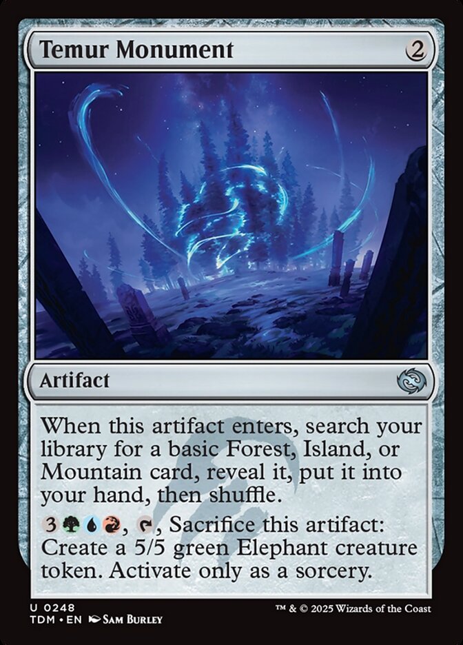 Temur Monument Tarkir Dragonstorm #248