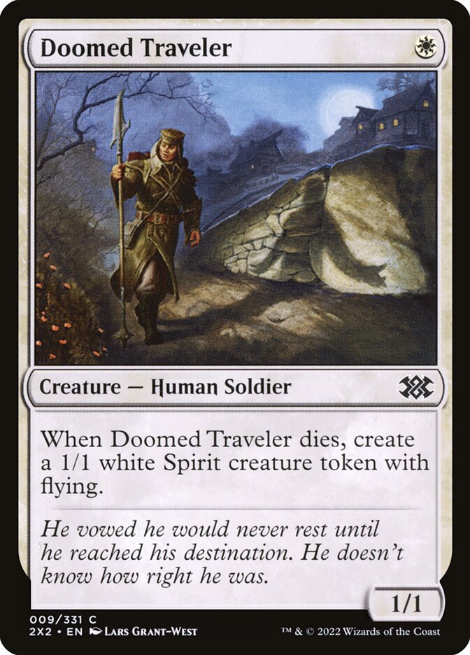 Doomed Traveler Double Masters 2 #009 | MTG Singles