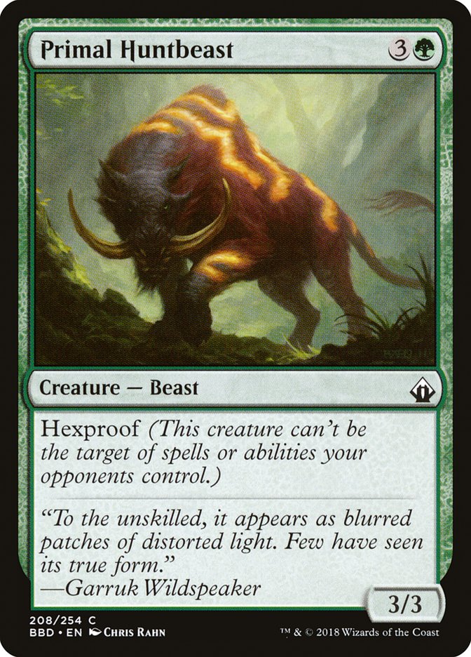 Primal Huntbeast Battlebond #208 | Magic! The Gathering Single