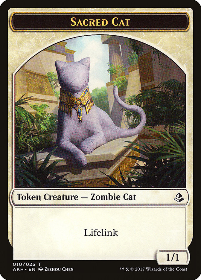 Sacred Cat Amonkhet #010 | Magic! The Gathering Singles