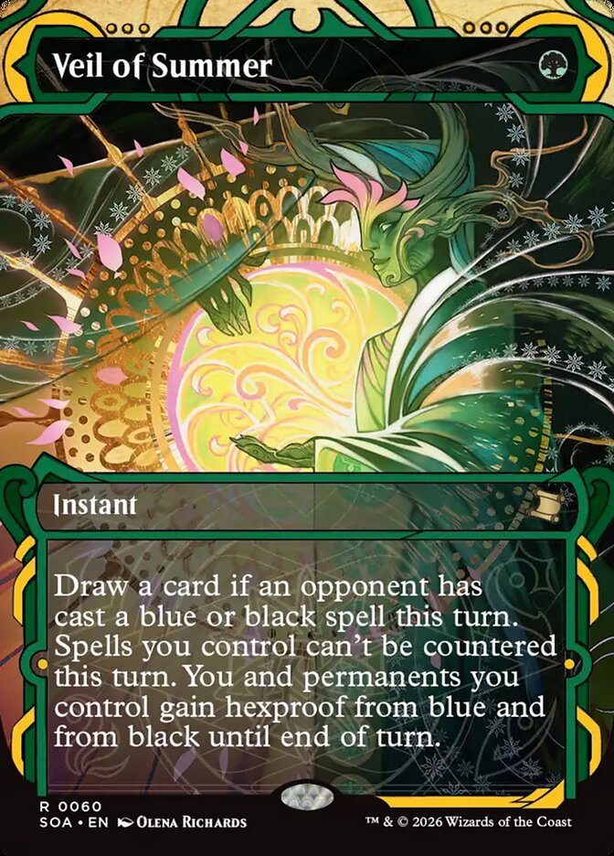Veil of Summer Secrets of Strixhaven Mystical Archive #060Card Front
