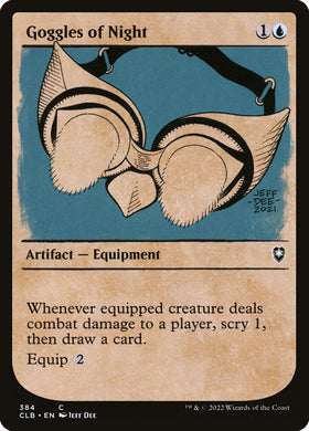 Goggles of Night - Commander Leg...