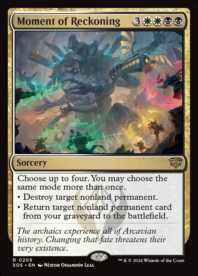 Moment of Reckoning Secrets of Strixhaven #205Card Front