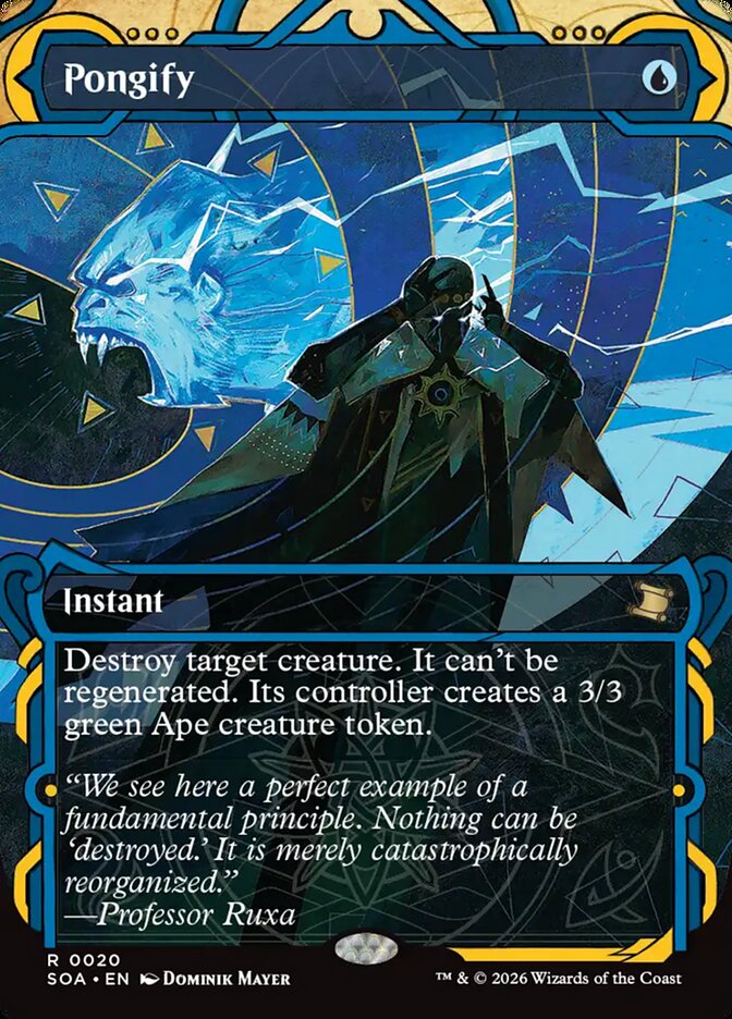 Pongify Secrets of Strixhaven Mystical Archive #020Card Front