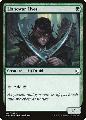 Llanowar Elves Dominaria #168