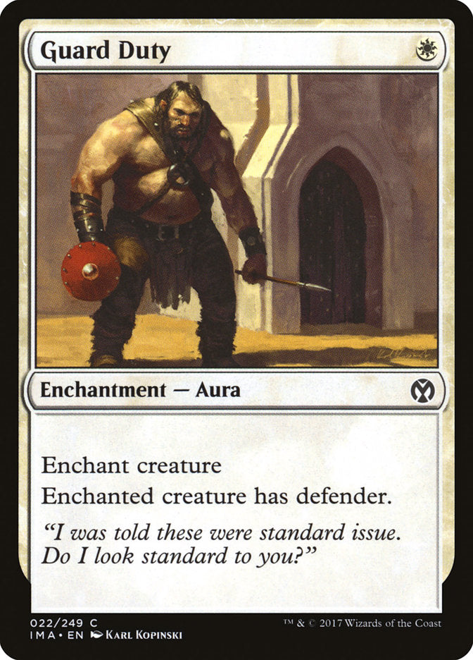 Guard Duty - Iconic Masters #022