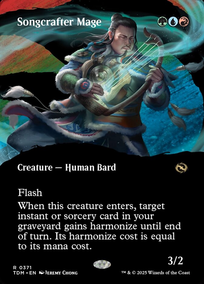 Borderless Songcrafter Mage Tarkir Dragonstorm #371