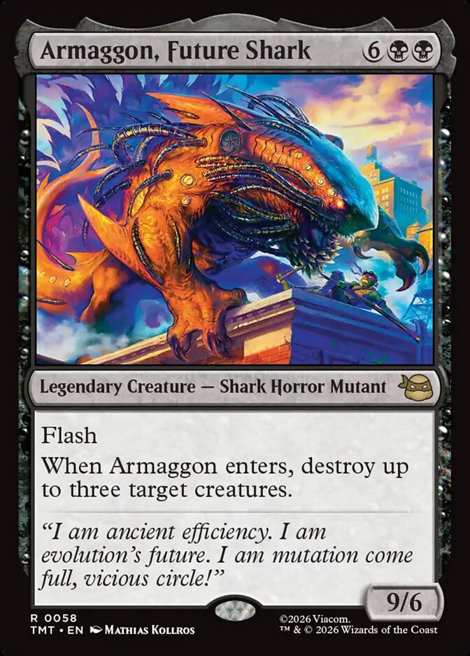 Armaggon, Future Shark Teenage Mutant Ninja Turtles #058