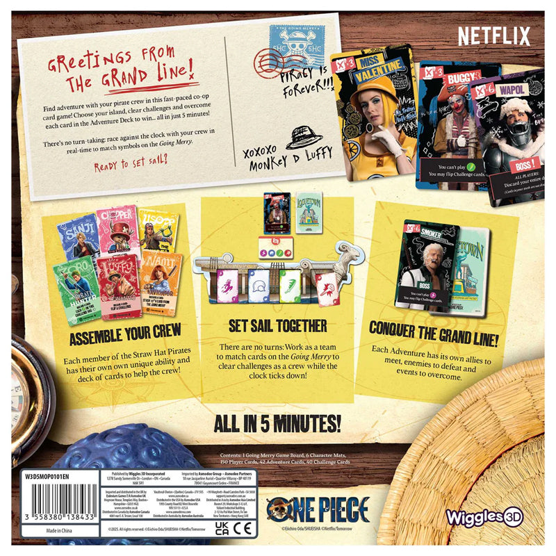 5 Minute One Piece Box Back