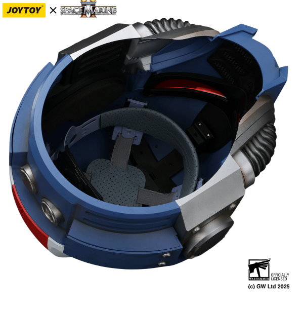 Ultramarines Lieutenant Titus' MkX Helmet