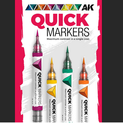 AK Quick Markers – Warm Yellow