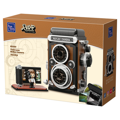 Retro Twin Lens Reflex Camera - Pantasy Brick Kit