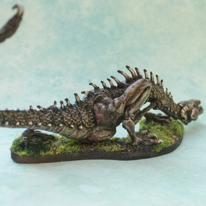 The Aedwyrm by Oakbound Studio. A resin wyrm miniature