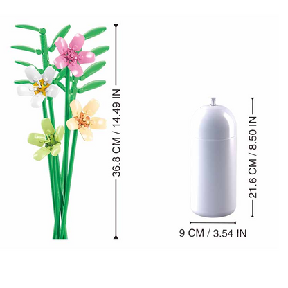 Sluban Freesia Flower Brick Kit - Pleyerid