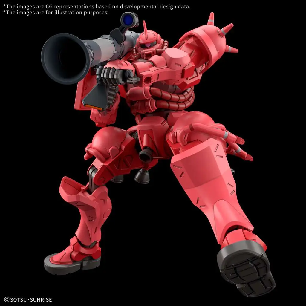 HG MS-06S Char's Zaku GQ – 1/144 Bandai Gunpla