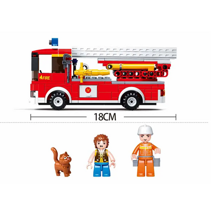 Sluban Fire Truck - Building Brick Kit