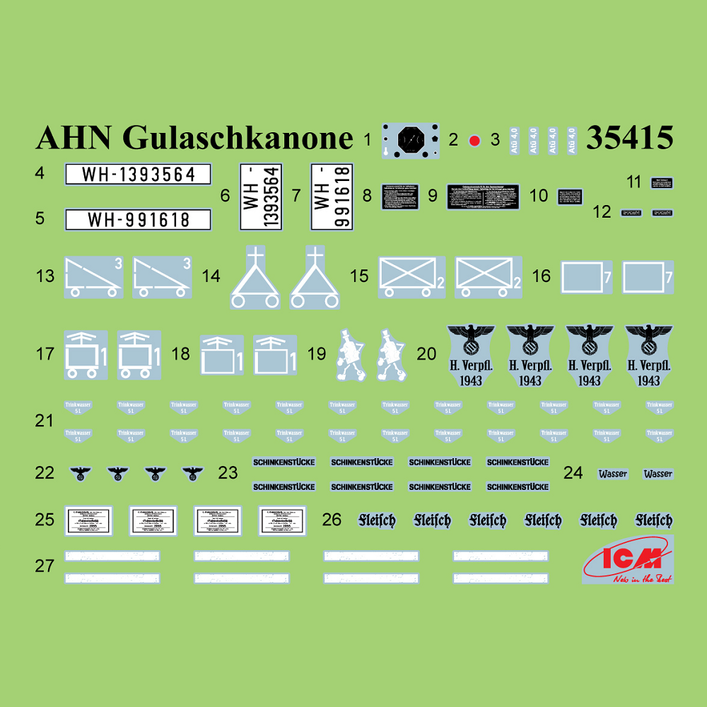 Feldküche WWII German Field Kitchen With Cooks
