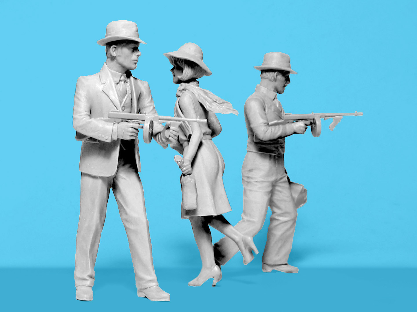 Gangsters - ICM 1:24 Model Kit