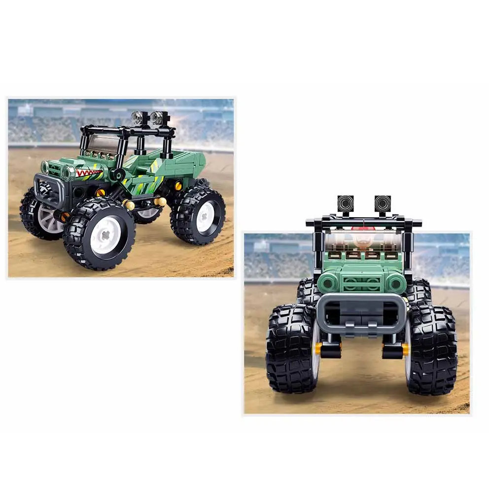 Sluban Crocodile Off Road Vehicle - Town Building Brick Kit