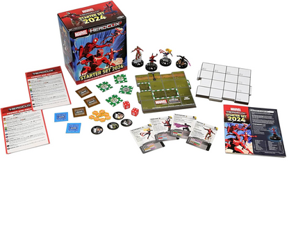 Marvel HeroClix Starter Set 2024 Miniatures Game