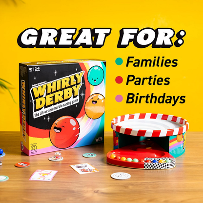 Whirly Derby – All-Action Marble Racing Game
