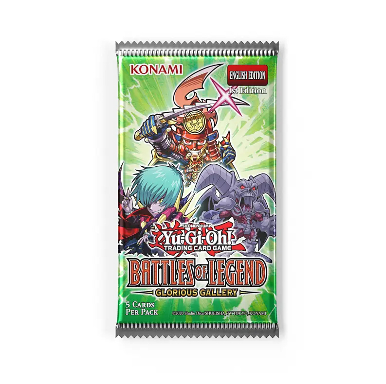Yu-Gi-Oh! Battles of Legend: Glorious Gallery Booster Pack