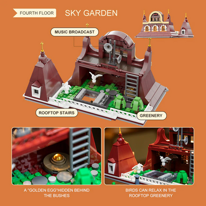 Bakery Brick Building Set - Pantasy