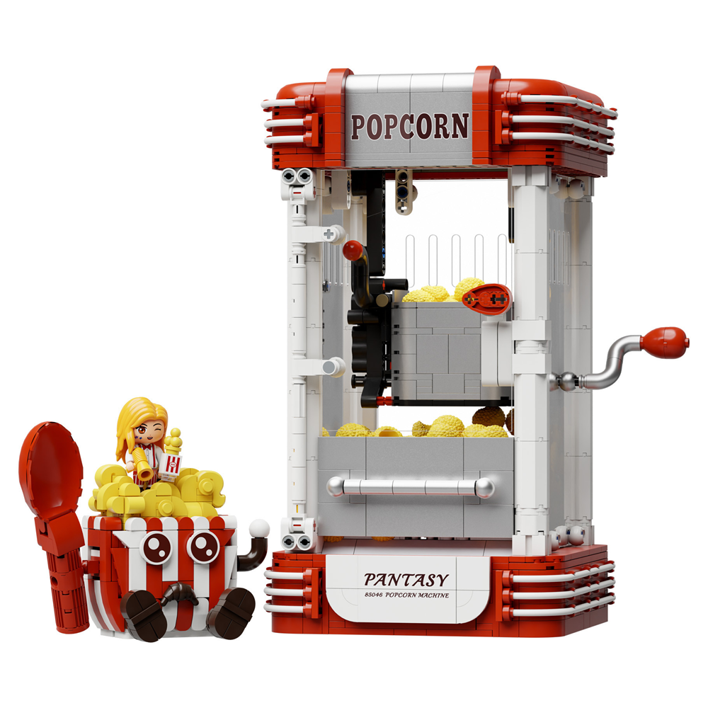 Popcorn Maker Machine - Pantasy Brick Kit