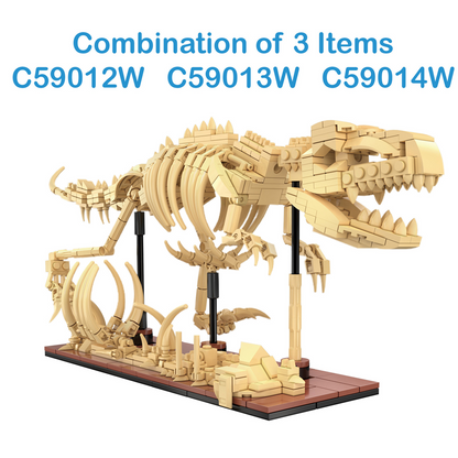 Cada Dinosaur Egg Stegosaurus Skeleton Model Kit