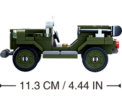 Sluban Allied Field Jeep - WW2 Building Brick Kit
